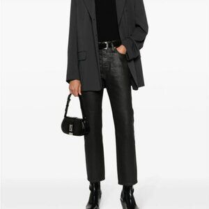 Levi's 501 Wax Coated Posh Party Jeans Black Size 31 x 32 NWT